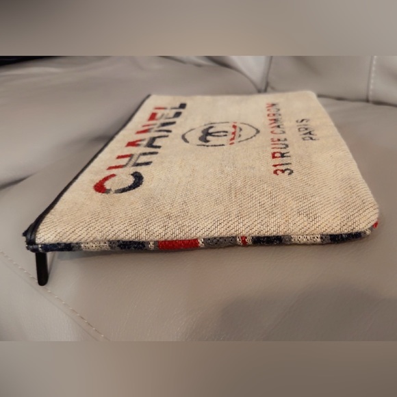 Chanel Canvas Clutch / Pouch - Picture 7 of 8